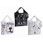 AFI Macskás összehajtható bevásárlószatyor - 3 színben (IMO-AFI-161845)