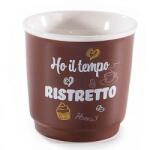 AFI Ho il tempo RISTRETTO kávésbögre / pohár - 90 ml (IMO-AFI-721405BARNA)