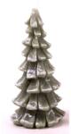 Yala Fenyőfa alakú 3D gyertya - 12x6, 5 cm - glitteres világoszöld (Q497947VILAGOSZOLD)