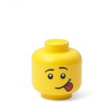 NHG LEGO STORAGE HEAD (MINI) - SILLY tárolódoboz 360ml 40331726 (40331726)