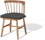 Tchibo - Étkezőszék üléspárnával - szürke