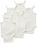 Tchibo - 5 kisgyerek pántos body - kisgyerek - méret 74/80 - fehér