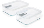 Tchibo - 2 multifunkcionális üvegdoboz fedéllel