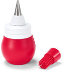 Tchibo - 2 az 1-ben szilikon díszítő flakon - piros