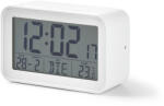 Tchibo - LCD ébresztőóra - fehér
