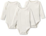 Tchibo - 3 kisgyerek hosszú ujjú body - uniszex - méret 98/104 - fehér