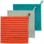 Tchibo - 3 univerzális tisztítókendő - zöld