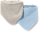 Tchibo - 2 baba muszlin nyálkendő - kék