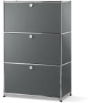 Tchibo - Fémpolc 3 ajtóval - szürke