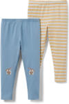 Tchibo - 2 kisgyerek leggings - kisgyerek - méret 62/68 - kék