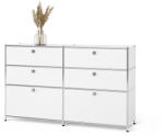 Tchibo - /Cn3 fém komód 6 fiókkal - fehér - tchibo - 399 995 Ft