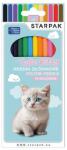 Starpak cicás színes ceruza készlet 12 db-os - Pawsitive (559669)