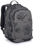 Topgal ergonomikus iskolatáska hátizsák RONY - Black Rose (RONY 25027)