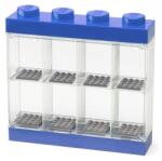 LEGO® Display Vitrin 8. Minifigura számára kék (L40650005)