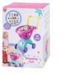 Playgo Playgo: Szivecskés bevásárló kocsi készlet - 18 darabos - kreativjatek