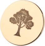 TETRAO Arany fülbevaló medál tölgy