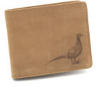 TETRAO Bőr pénztárca fácán vízszintes