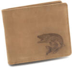 TETRAO Bőr pénztárca csuka vízszintes