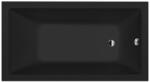 SAPHO Polysan Noemi 160x80 cm matt fekete (71722.21)