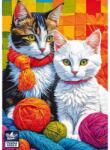 Black Sea BS82425 - Cozy cats - 1000 db-os puzzle (BS82425)