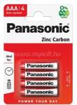 Panasonic elem AAA, cink-karbon, 4db/csomag (R03RZ-4BP) (R03RZ-4BP)