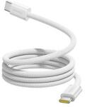 Baseus DYNAMIC 4 PRO adatkábel Type-C - Type-C, 100cm, FEHÉR (P10385200211-00) (P10385200211-00)