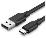 UGREEN adatkábel (USB - Type-C, 3A, gyorstöltő, 300cm) FEKETE (UGREEN_US287) (UGREEN_US287)