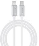 DEVIA IPAD 2 / iPhone 5 / iPhone 5S adatkábel Type-C - lightning, 150cm, FEHÉR (ST107991) (ST107991)