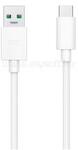 REALME DL129 adatkábel (USB - Type-C, gyorstöltő, 100cm) FEHÉR (REALME_DL129) (REALME_DL129)