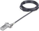 Startech StarTech. com UNIVC4D-LAPTOP-LOCK Fekete, Ezüst 2 M kábelzár (UNIVC4D-LAPTOP-LOCK)