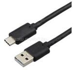 Gigapack Adatkábel (USB - Type-C, gyorstöltő, 100cm) FEKETE (GP-60577) (GP-60577)