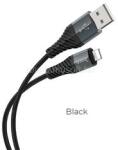 hoco. iPhone 5 / iPod touch 5 / 5S X38 adatkábel USB - lightning, 100cm, FEKETE (HOCO_X38) (HOCO_X38)