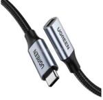 UGREEN adatkábel hosszabbító Type-C aljzat - Type-C, 100cm, FEKETE (UGREEN_US372) (UGREEN_US372)