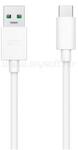 OPPO VOOC adatkábel USB - Type-C, 100cm, FEHÉR (OPPO_DL129_/_D301) (OPPO_DL129_/_D301)