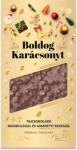  Ünnepi táblás tejcsokoládé 100g mandulával