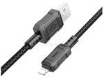 hoco. IPAD 2 / iPhone 5 / iPhone 5C X94 adatkábel USB - lightning, 100cm, FEKETE (HOCO_X94_UL_B) (HOCO_X94_UL_B)