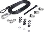 Startech StarTech. com 3M4-DESK-LOCKING-KIT Fekete, Ezüst 3 M kábelzár (3M4-DESK-LOCKING-KIT)