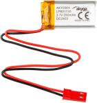 Akyga Li-Po akkumulátor Akyga LP601730 3.7V 250mAh JST csatlakozóval 2 tűs 150mm (AKY0384)