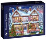 Bluebird Puzzle 2000 db-os puzzle - Christmas House (91096) (91096)
