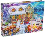 Black Sea 1000 db-os Premium puzzle - The Joys of Winter (BS72215) (BS72215)
