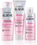L'Oréal Elseve Glycolic Gloss hajápoló készlet, 1 x sampon, 2% glikolsav, 200 ml + 1 x balzsam, 11% glikolsav, 150 ml + 1 x kezelő krém, 17% glikolsav, öblítést igényel, 200 ml