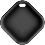 Setty locator TAG02 FindMy négyzet alakú fekete + tok