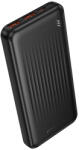 BOROFONE Power Bank 10000mAh BJ80 Clever - 2xUSB + Type C - QC 3.0 22, 5W PD 20W fekete,