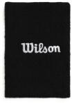 Wilson Wide Terry Wristbands Black Csuklópántok