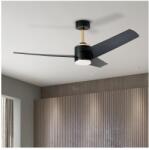 Immax Ventilator LED dimabil de tavan Immax NEO 07280L BEAUTY 18W/230V negru Wi-Fi Tuya + telecomandă (IM1420)