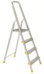 Alverosal Scara aluminiu 3 trepte cu platforma, 1, 48m, Alverosal, 375132 (375132)