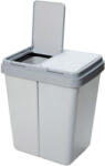 Duo Bin szelektív szemetes, 2 rekeszes hulladékgyűjtő - 2x25 L