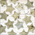 Ambiente Birch Stars Papírszalvéta 33X33cm, 20db-os