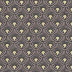 Ambiente Art Deco Black Papírszalvéta 33X33cm, 20db-os - fizz