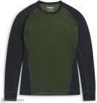 Bergans of Norway Inner: dual Merino Long Sleeve aláöltözet, pine forest/dark shadow grey (XL)